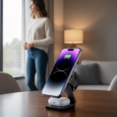 Chargeur sans fil | UltraRapide - Phone High Tech