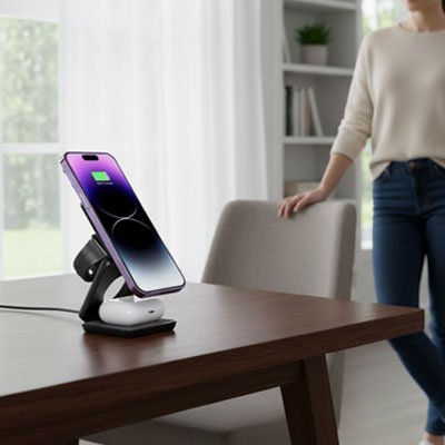 Chargeur sans fil | UltraRapide - Phone High Tech